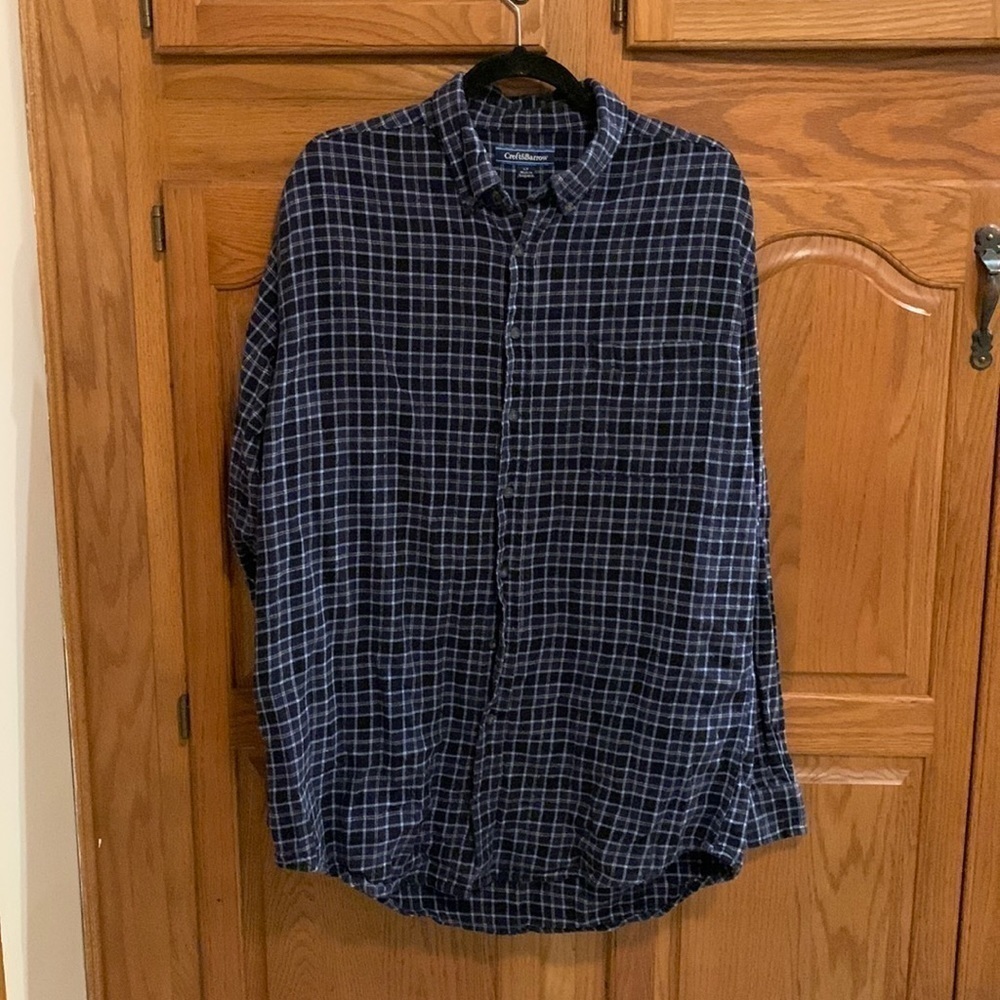 Tall Flannel Button Down